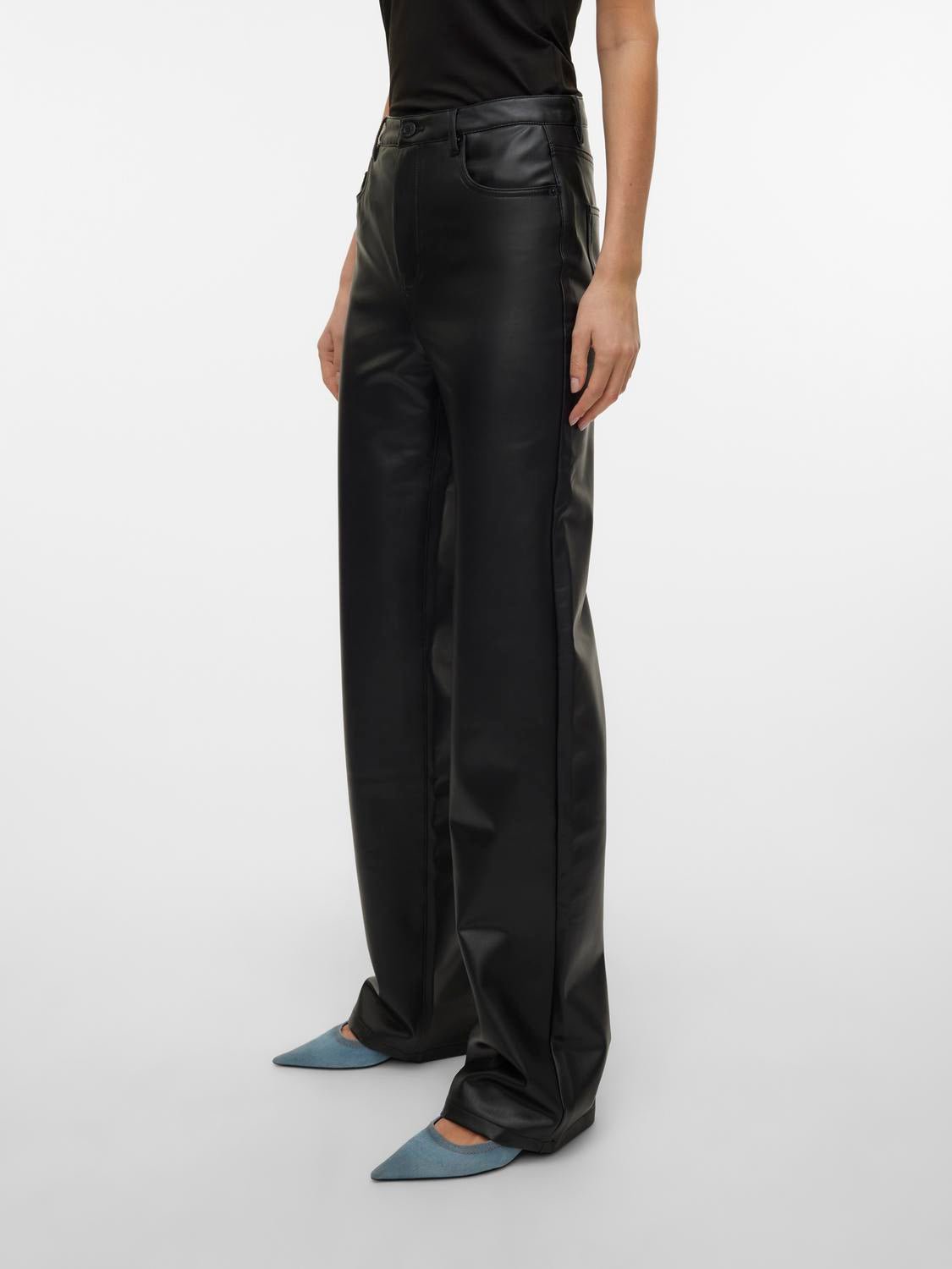 VMTESSA Trousers - Black - VERO MODA & VILA Bergvik